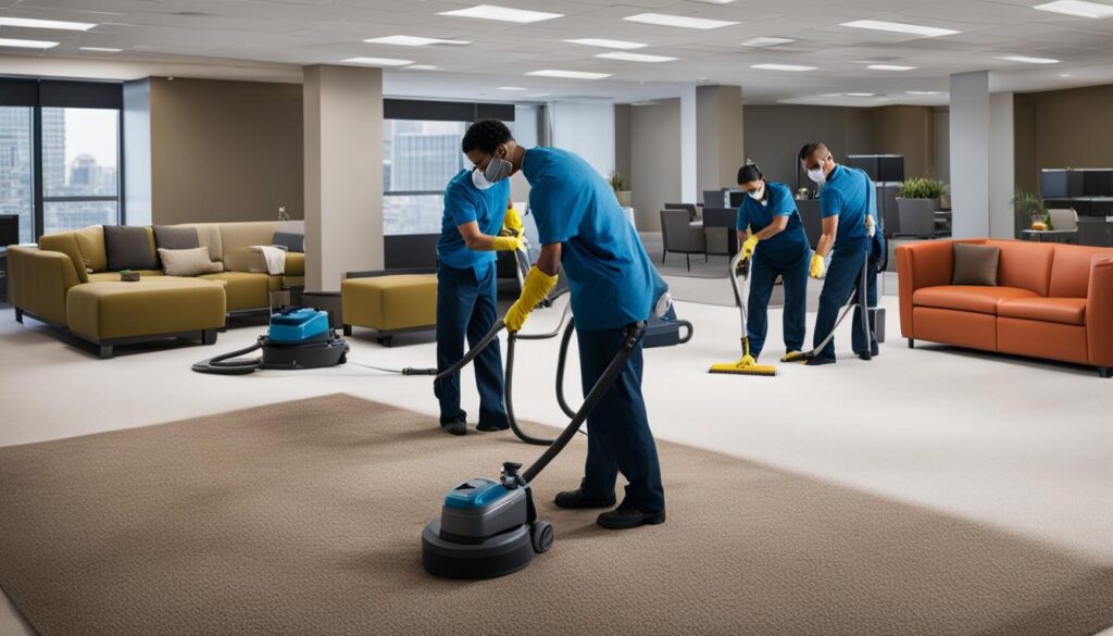 commercial carpet cleaning