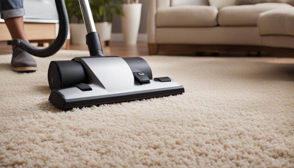 maintaining clean carpets