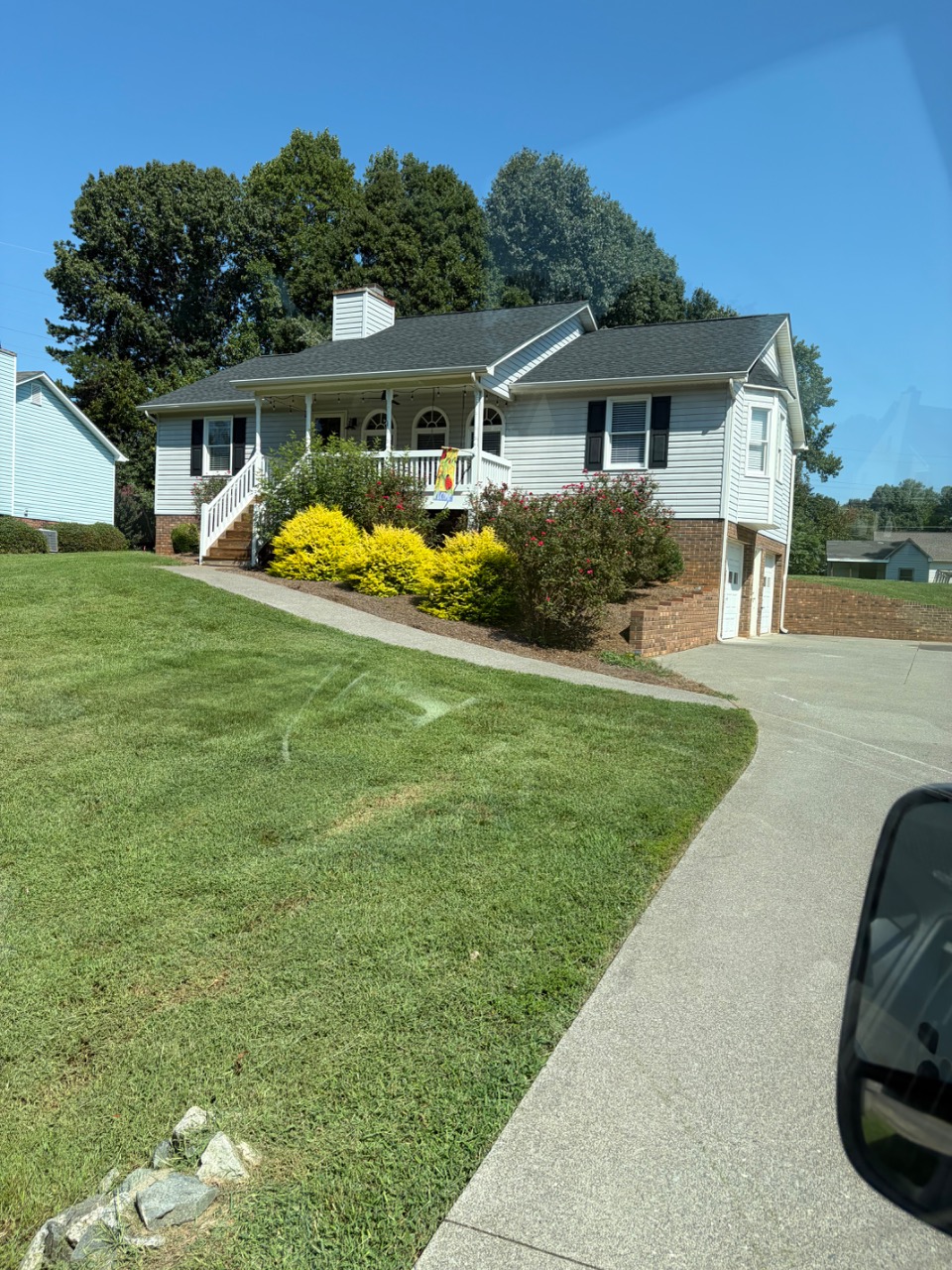 A referral brought us to this beautiful Lexington, NC home for a whole-house clean &mdash; and homes like this are exactly why we love what we do. White siding, black shutters, and a front porch made for slow mornings deserve carpet that feels just as well cared for. Every room got the full ProTech Carpet Care treatment, and we left it feeling fresh from one end of the house to the other. If your whole home could use the same refresh, we'd be glad to help. Call 336-202-2061 or book online at https://protechcarpetcare.com. #CarpetCleaning #LexingtonNC #WholeHouseClean #HomeCare